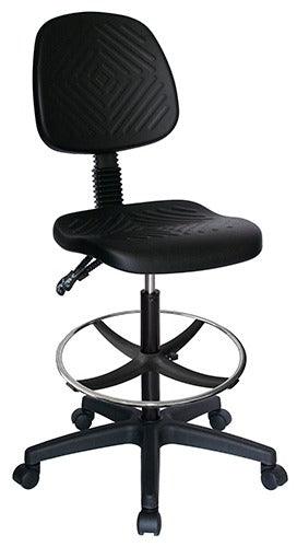 Offiho Sillas De Escritorio Industrial Ergonómica Reclinable con Altura Ajustable, Modelo OHI46-HEAVYDUTY - LuzDeco