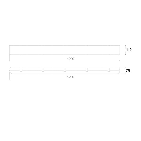 Luminario LED con Sensor y Temporizador Estevez 19564-PRO - 36W, 4000K, Sobreponer- LuzDeco