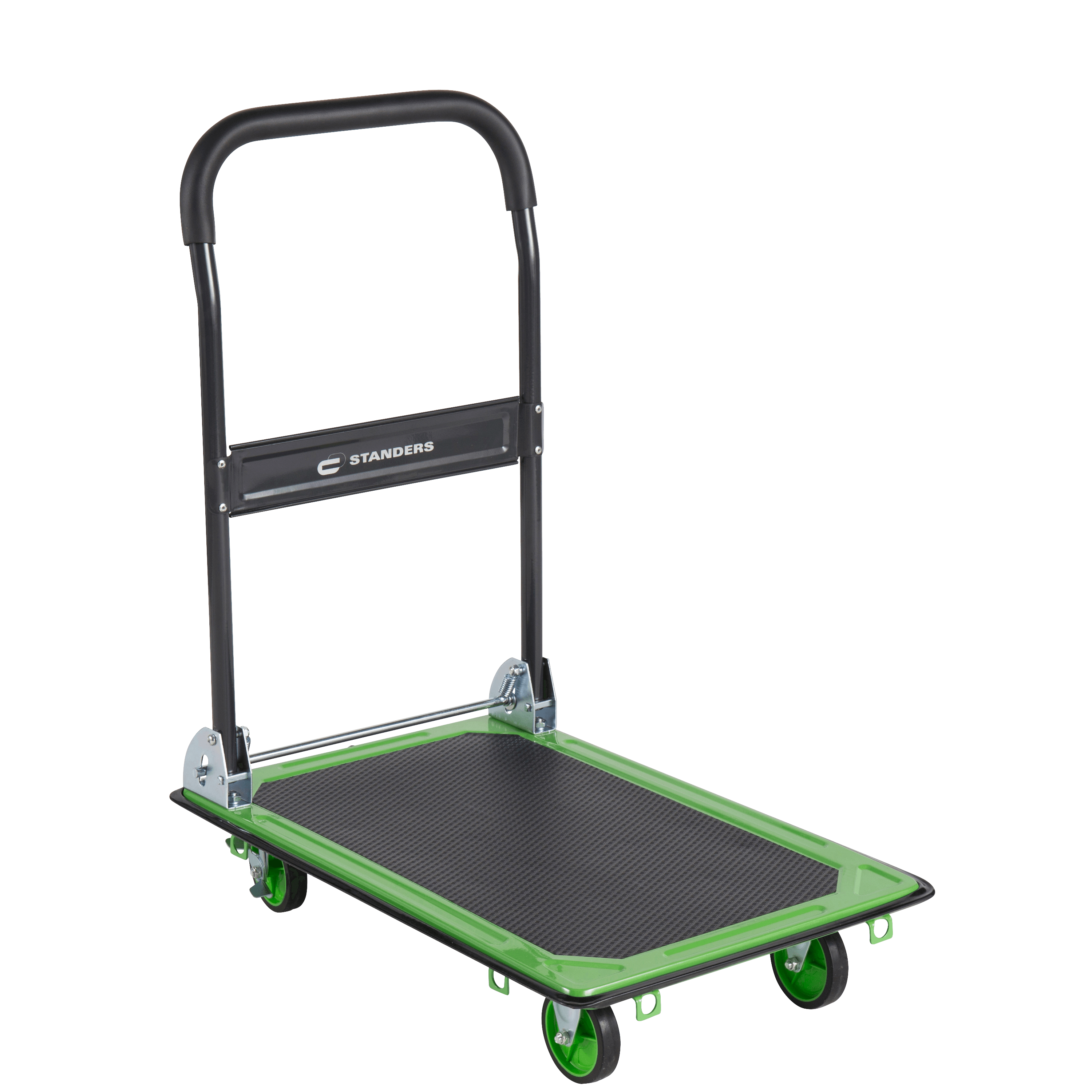 Standers Carrito Plegable de Carga de Acero con 4 Ruedas, Capacidad de 150K , Modelo 84914162 - LuzDeco