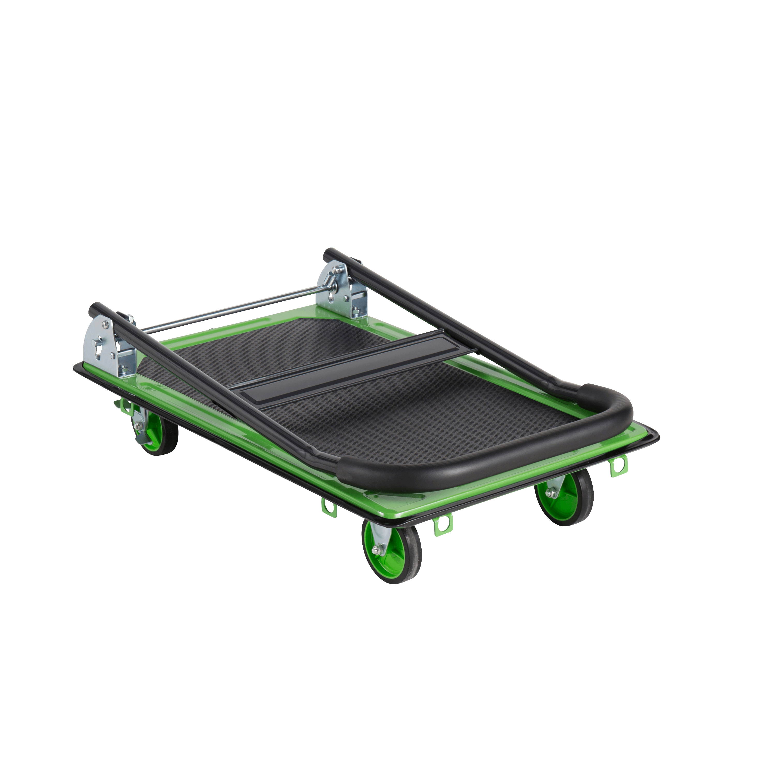 Standers Carrito Plegable de Carga de Acero con 4 Ruedas, Capacidad de 150K , Modelo 84914162 - LuzDeco