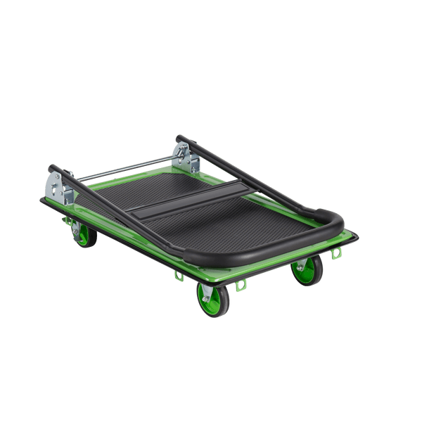 Standers Carrito Plegable de Carga de Acero con 4 Ruedas, Capacidad de 150K , Modelo 84914162 - LuzDeco