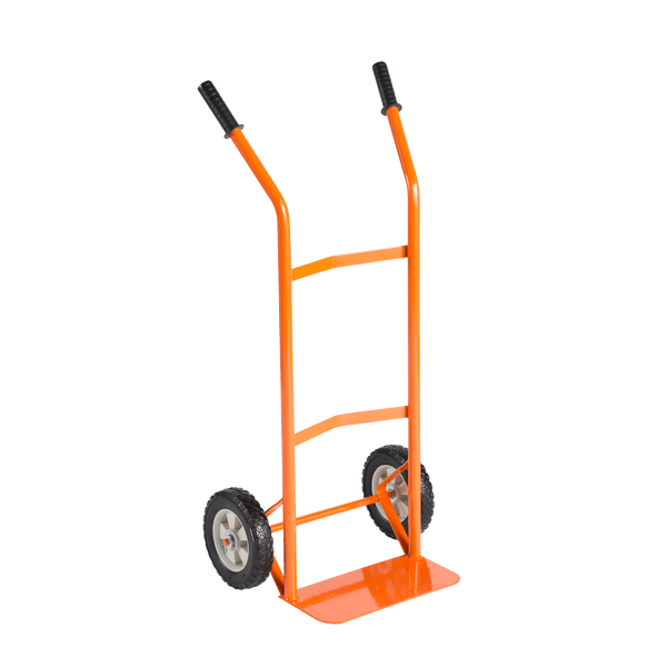 Standers Diablo de Carga Fijo de Acero con 2 Ruedas Neumáticas, Capacidad de 150K, Modelo 85106880 - LuzDeco