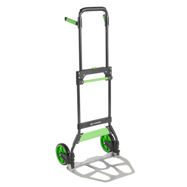Standers Diablo de Carga Plegable de Acero con 2 Ruedas Neumáticas, Capacidad de 100K, Modelo 84914158 - LuzDeco