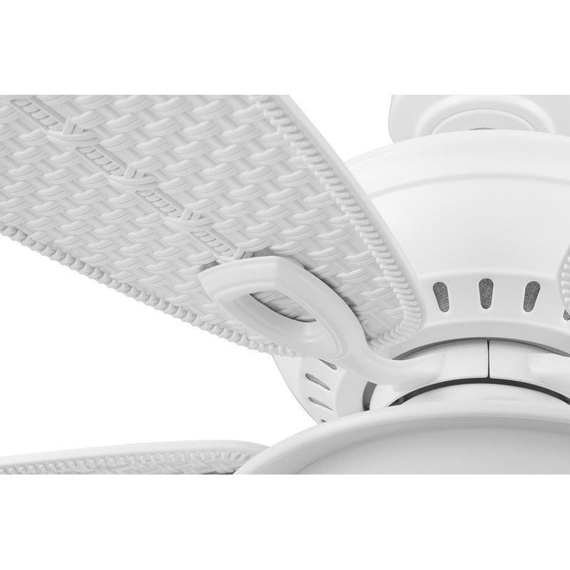 Coolfan Ventilador de Techo con Luz de 52'' con 5 Aspas y Control de Cadena, Modelo Huracán Tropical 66406 - LuzDeco