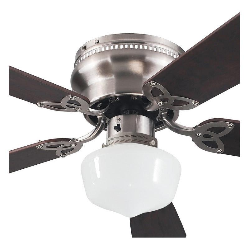 Coolfan Ventilador de Techo de 42'' con Luz y 5 Aspas Reversibles con Control Remoto, Modelo Brisa 44401 - LuzDeco