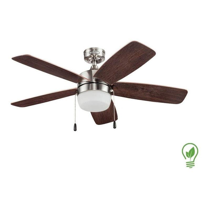 Coolfan Ventilador de Techo de 44'' con 5 Aspas y Control de Cadena, Modelo Lugo 48402 - LuzDeco