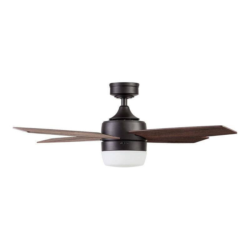 Coolfan Ventilador de Techo de 44'' con Luz LED y 4 Aspas Reversibles con Control Remoto, Modelo Bela 52201 - LuzDeco