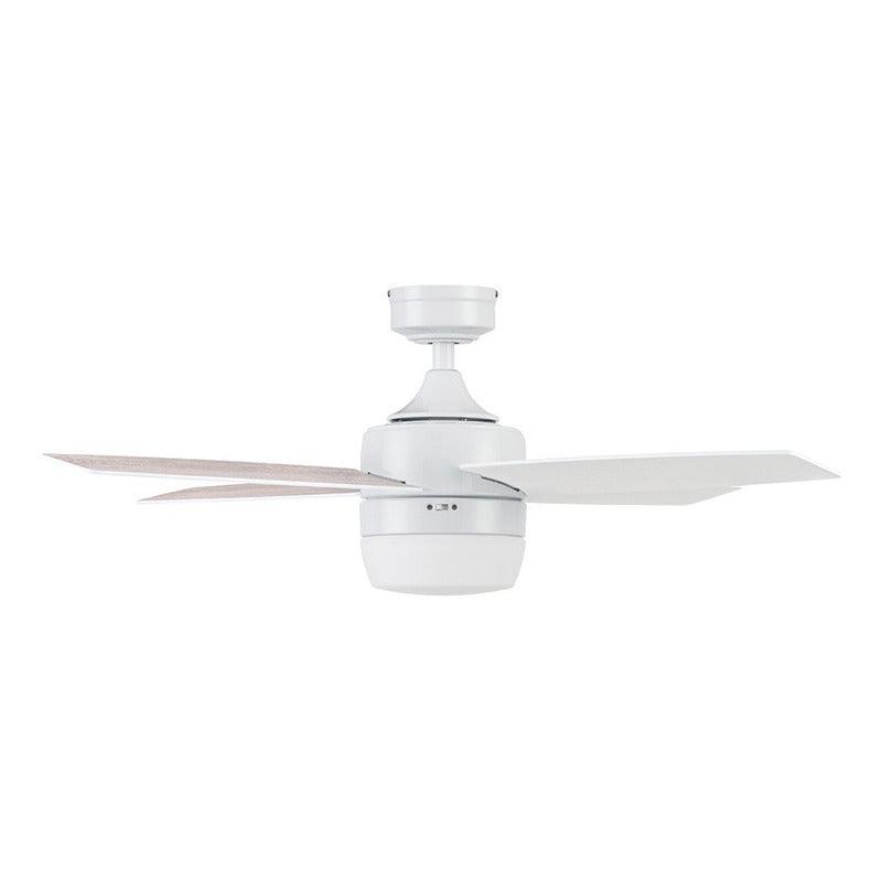 Coolfan Ventilador de Techo de 44'' con Luz LED y 4 Aspas Reversibles con Control Remoto, Modelo Bela 52201 - LuzDeco