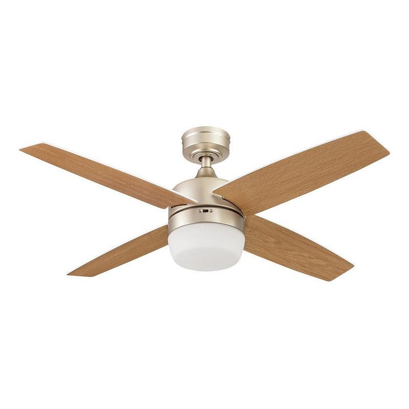 Coolfan Ventilador de Techo de 44'' con Luz LED y 4 Aspas Reversibles con Control Remoto, Modelo Bela 52201 - LuzDeco