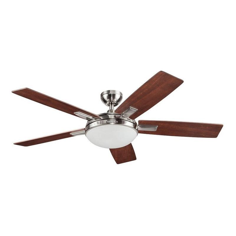 Coolfan Ventilador de Techo de 52'' con Luz y 5 Aspas Reversibles con Control Remoto, Modelo Altano 48901 - LuzDeco