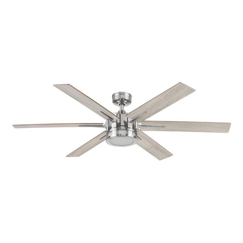 Coolfan Ventilador de Techo de 6 Aspas Reversibles de 56'' con Control Remoto, Modelo Santana 51402 - LuzDeco