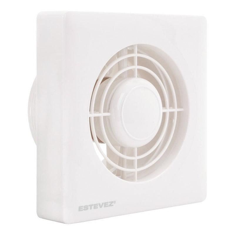 Ventilador de Baño 6" Estevez 1006(eco): Alto Flujo de Aire, Bajo Ruido, Ideal para Baños y Cocinas Grandes