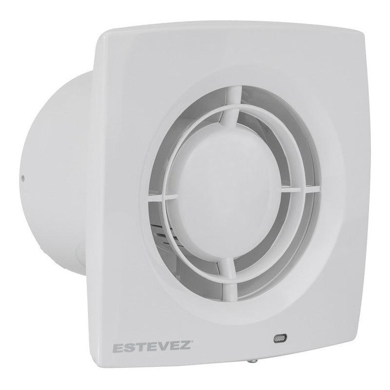 Extractor Ventilador de Baño 4" Estevez 2704: Bajo Ruido, Diseño Francés, - LuzDeco