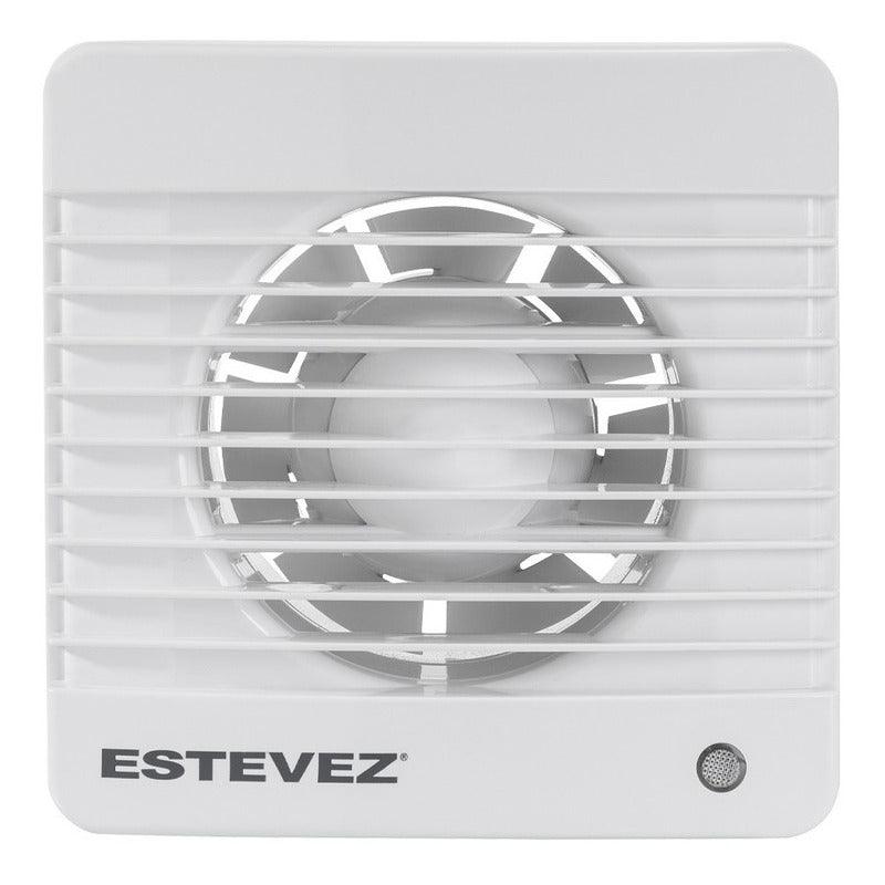 Extractor de Baño 4" Estevez 2804: Bajo Ruido, Ideal Baños Pequeños - LuzDeco