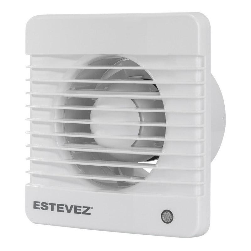Extractor de Baño 4" Estevez 2804: Bajo Ruido, Ideal Baños Pequeños - LuzDeco