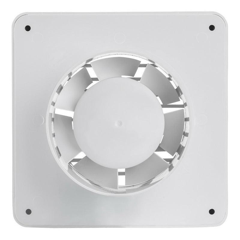 Extractor de Baño 4" Estevez 2804: Bajo Ruido, Ideal Baños Pequeños - LuzDeco