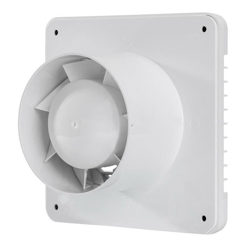 Extractor de Baño 6" Estevez 2806: Acero Inoxidable, Bajo Ruido,| Tipo Inglés - LuzDeco