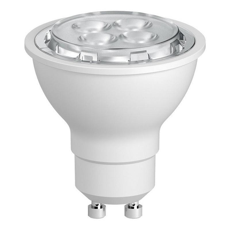 Foco LED | E81101 | 4W | Base GU10 MR16 | Luz Cálida 2700K / Luz Fría 6500K - LuzDeco