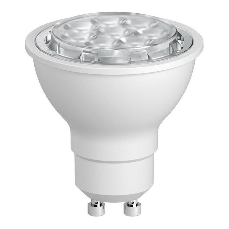 Foco LED | E81101 | 7W | Base GU10 MR16 | Luz Cálida 2700K / Luz Fría 6500K | Atenuable - LuzDeco