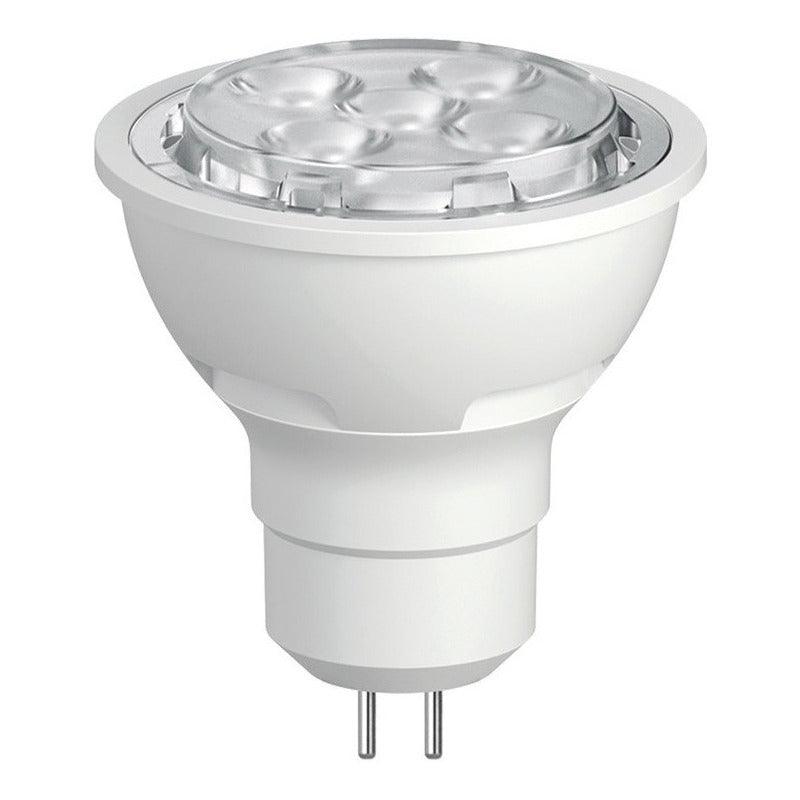 Foco LED | E81161 | 7W | Base GU5.3 MR16 | Luz Cálida 2700K / Luz Fría 6500K - LuzDeco