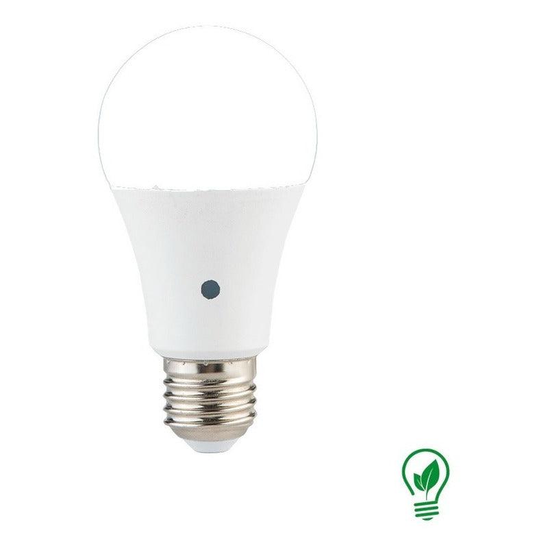 Foco LED | E81193 | 9W | Base Estándar E26 | Luz Cálida 2700K / Luz Fría 6500K | Fotocelda - LuzDeco