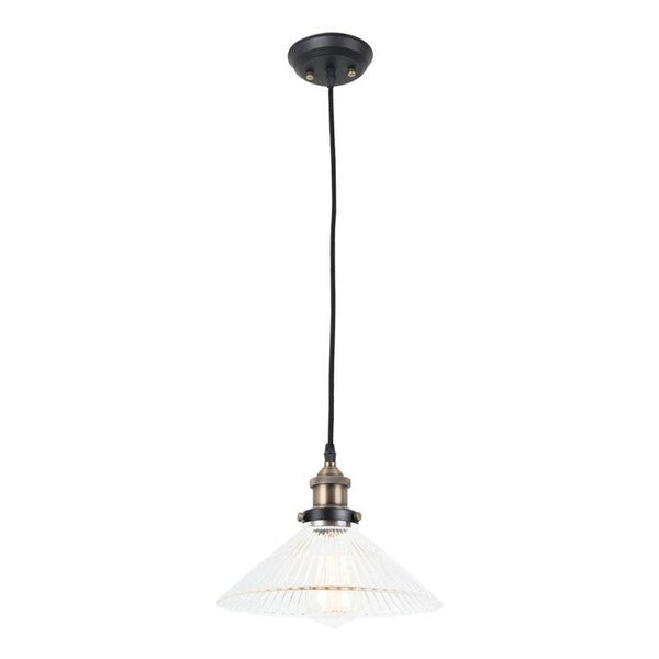 Lámpara Colgante | EDE-0185 | 60W | Altura Regulable | Entrada Foco E26 - LuzDeco