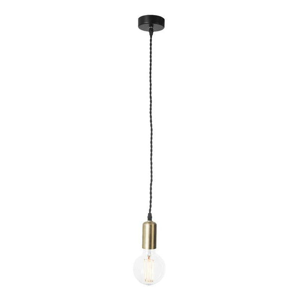 Lámpara Colgante Estevez EDE-0267-ORO: Altura Regulable, E26, Diseño Elegante, Dorado- LuzDeco