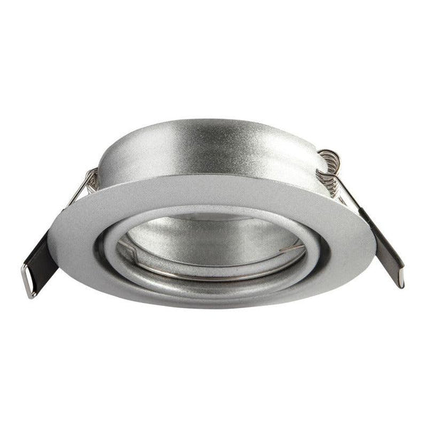 Foco LED Empotrable Orientable Básico MR16 GU5.3 Estevez 19002-1-NB - Níquel - Iluminación Ajustable- LuzDeco
