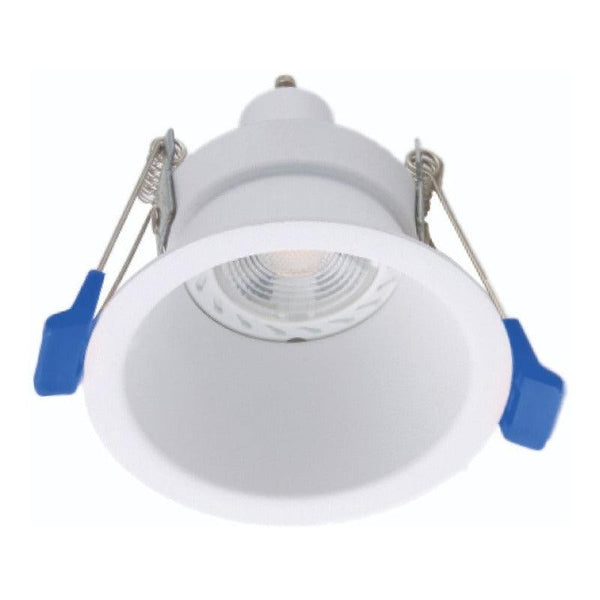  Foco LED Empotrable MR16/GU5.3 Estevez 19117-0 - 35W máx - Luz Blanca - Ángulo Ajustable - LuzDeco