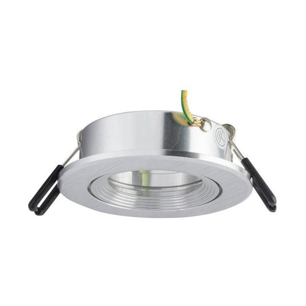 Foco LED Empotrable Orientable Niquel MR16 GU5.3 Estevez 19030-1 - 50W máx - Iluminación Ajustable - LuzDeco