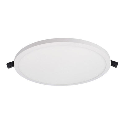 Estevez Lámpara LED 12W Luz Cálida 3000K / Luz Fría 6000K, Empotrar Techo, Modelo 39122-1-WW