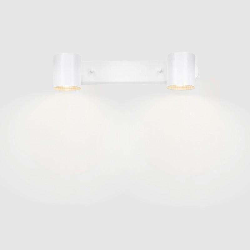 Foco LED Orientable en Riel Estevez EDE-0480-BLA - Base GU10 - Blanco - Diseño Moderno - LuzDeco