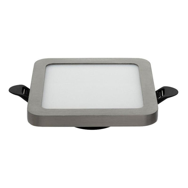 Foco LED Empotrable Cuadrado Estevez 39921-1 - 6W - Luz Neutra - Ángulo de Apertura 110° - LuzDeco