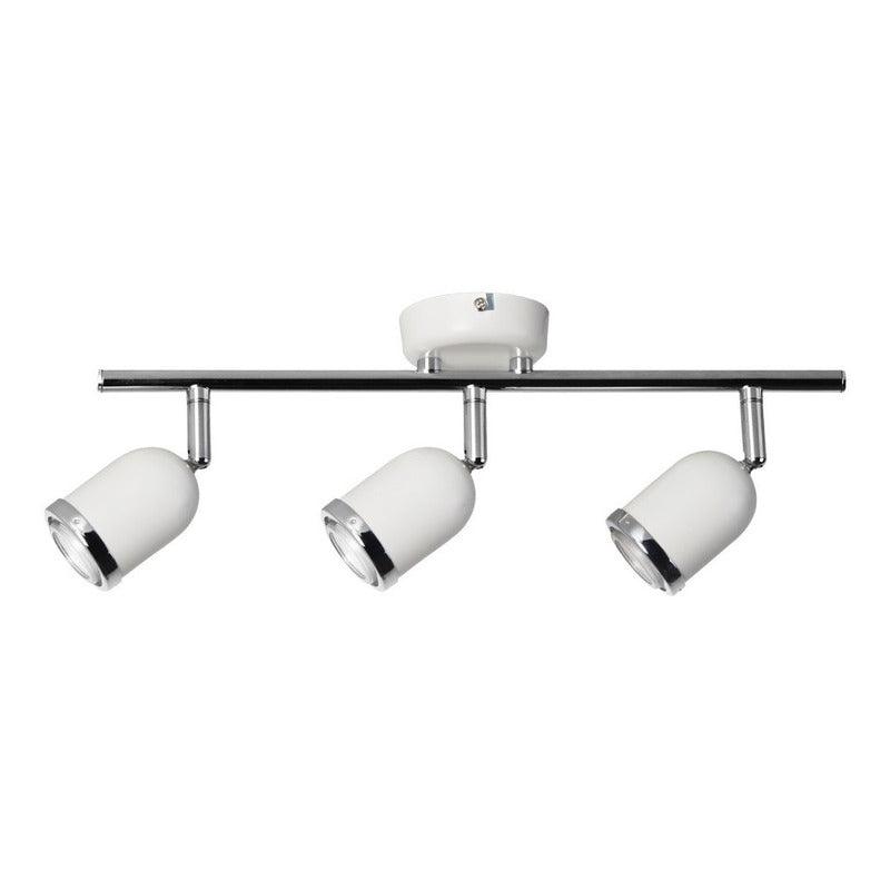 Lámpara LED Estevez 19553-3: Foco Orientable GU10, 21W, Techo, Moderno, Acero - LuzDeco