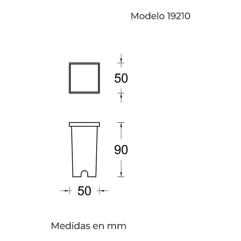 Lámpara Led | 19210 | 2W | Empotrar Piso | Luz Cálida 3000K | Apta para Exteriores - LuzDeco