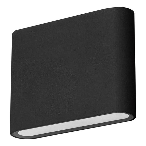Luminaria LED Exterior Estevez ETX-0433-ANT: 4W, Luz Cálida 3000K, IP54, Sobreponer Pared, Diseño Moderno- LuzDeco
