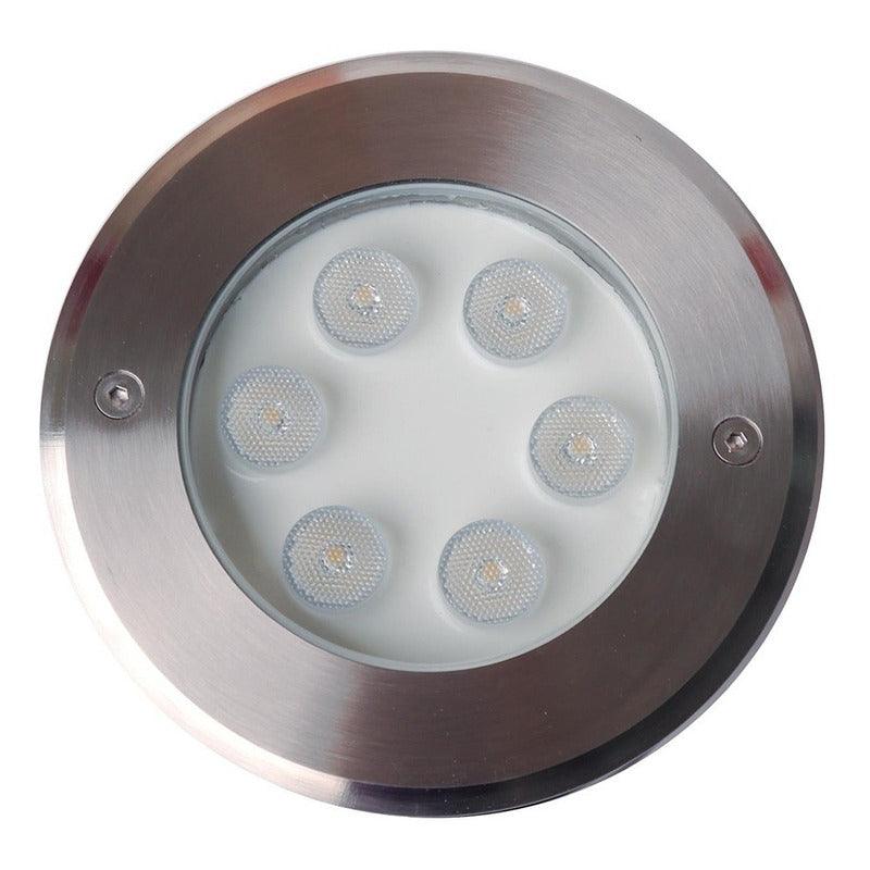 Lámpara LED Empotrable Exterior Estevez 19294 - Luz Cálida 3000K - Acero Inoxidable - IP67 - LuzDeco