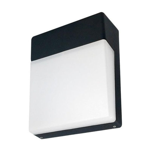 Luminaria LED Exterior Estevez 19219: 8W, Luz Cálida 3000K, IP54, Sobreponer Pared- LuzDeco