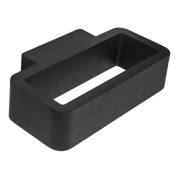  Luminaria LED Exterior Estevez ETX-0397-NEG: 9.9W, Luz Cálida 3000K, IP54, Sobreponer Pared, Color Negro- LuzDeco