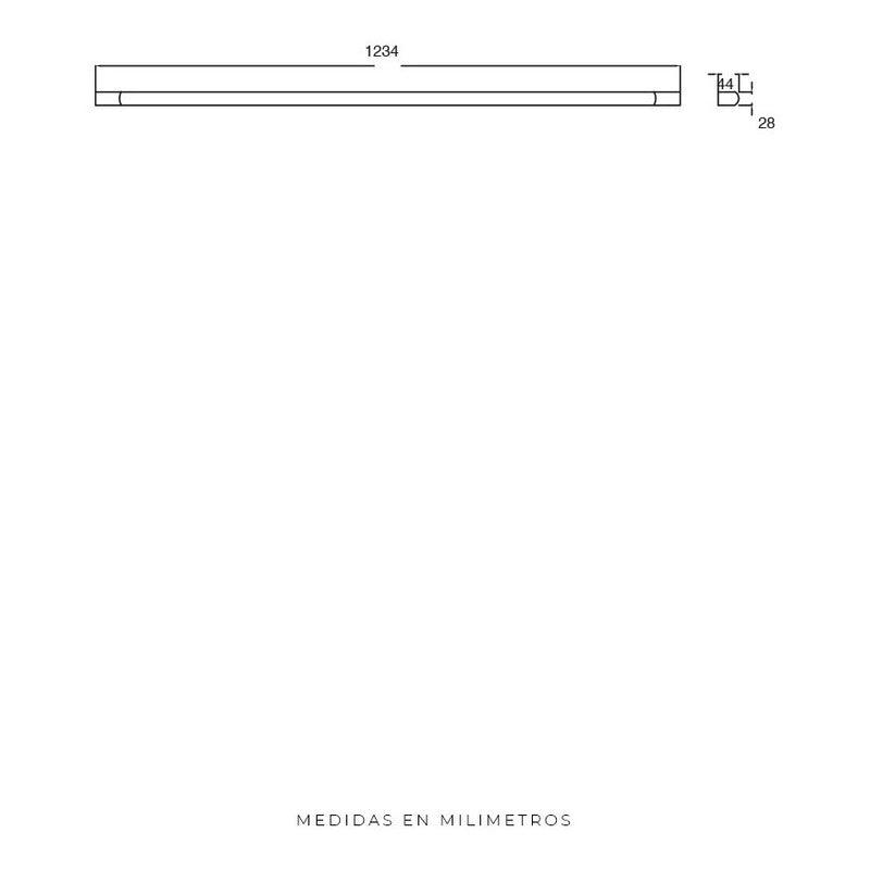 Lámpara Led | 5720 | 20W | Sobreponer Techo | Luz Neutra 4000K | Luminario Lineal - LuzDeco