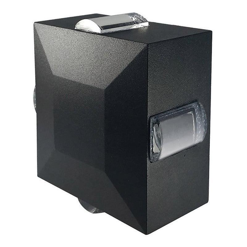  Luminaria LED Exterior Estevez 19222: 4W, Luz Cálida 3000K, IP54, Sobreponer Pared - LuzDeco