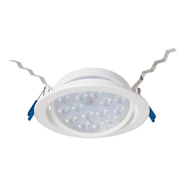 Lámpara Led | 19137 | 9W | Empotrar Techo | Luz Cálida 3000K / Luz Fría 6000K | Orientable - LuzDeco