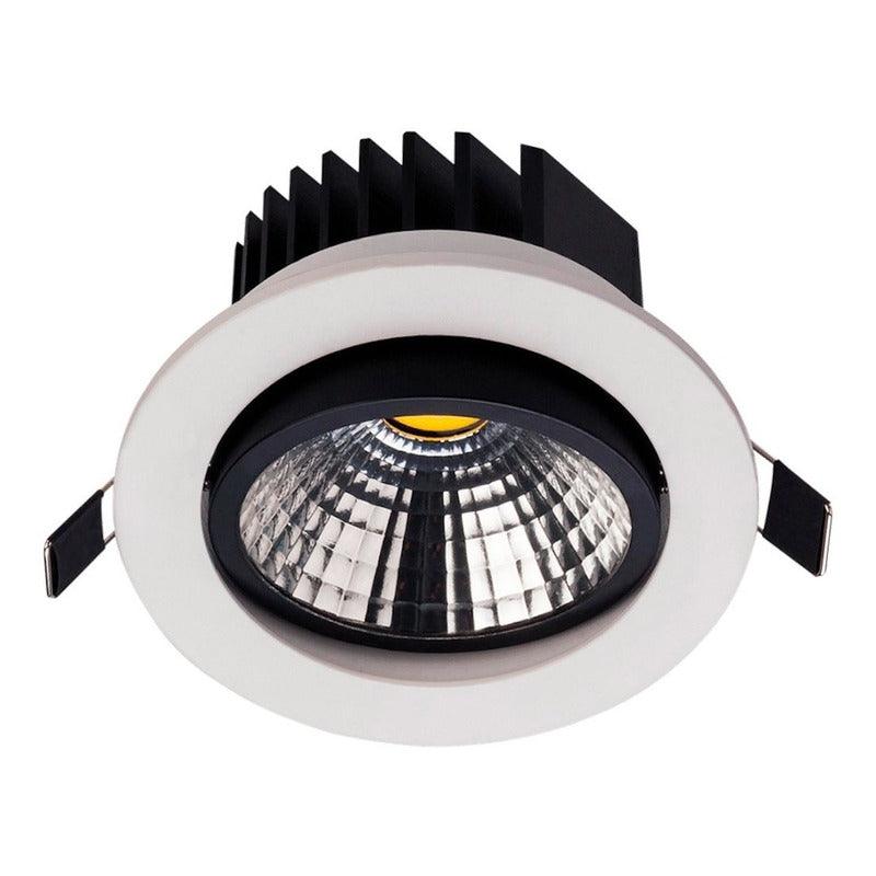 Lámpara Led | 19156 | 5W | Empotrar Techo | Luz Cálida 3000K | Orientable - LuzDeco