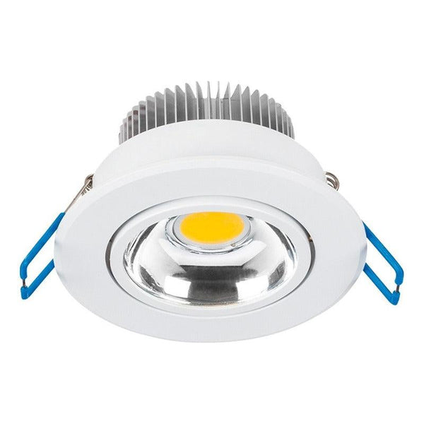 Lámpara Led | 19191 | 5W | Empotrar Techo | Luz Cálida 3000K | Orientable - LuzDeco