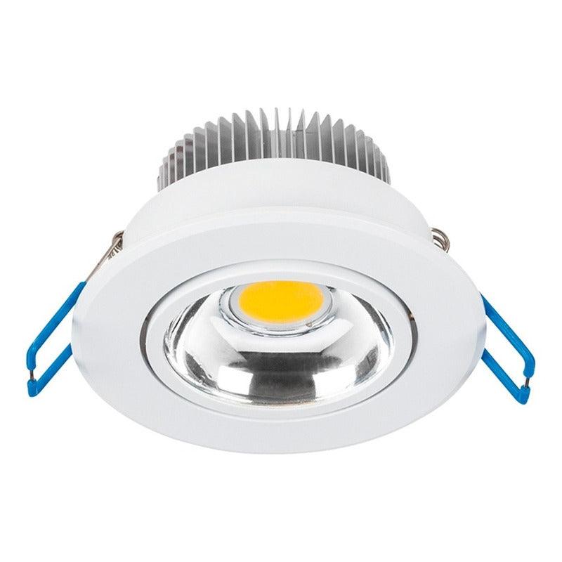 Lámpara Led | 19191 | 5W | Empotrar Techo | Luz Cálida 3000K | Orientable - LuzDeco