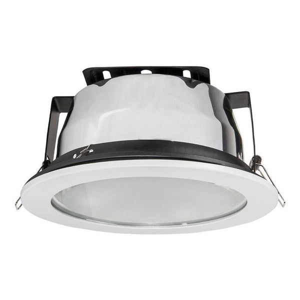  Lámpara LED Empotrable Orientable Estevez 19444-0: 8", 2 Bombillas E26, Blanco, Ajustable, Moderna - LuzDeco