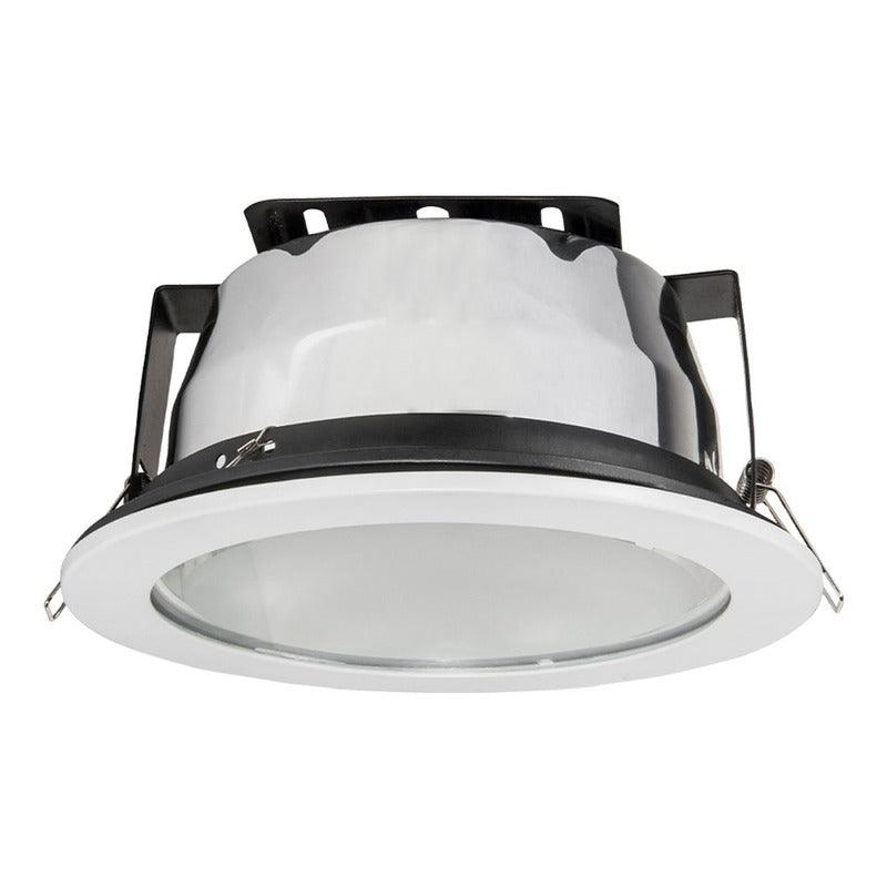 Lámpara Led | 19444 | 8 pulgadas | Empotrar Techo | 2 Entradas Foco E26 | Orientable - LuzDeco