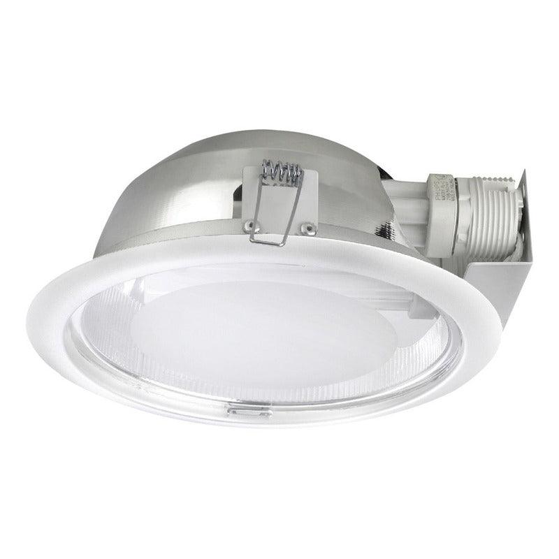 Lámpara Led | 19445 | 8 pulgadas | Empotrar Techo | Entrada Foco G24q3 PLC | Orientable - LuzDeco