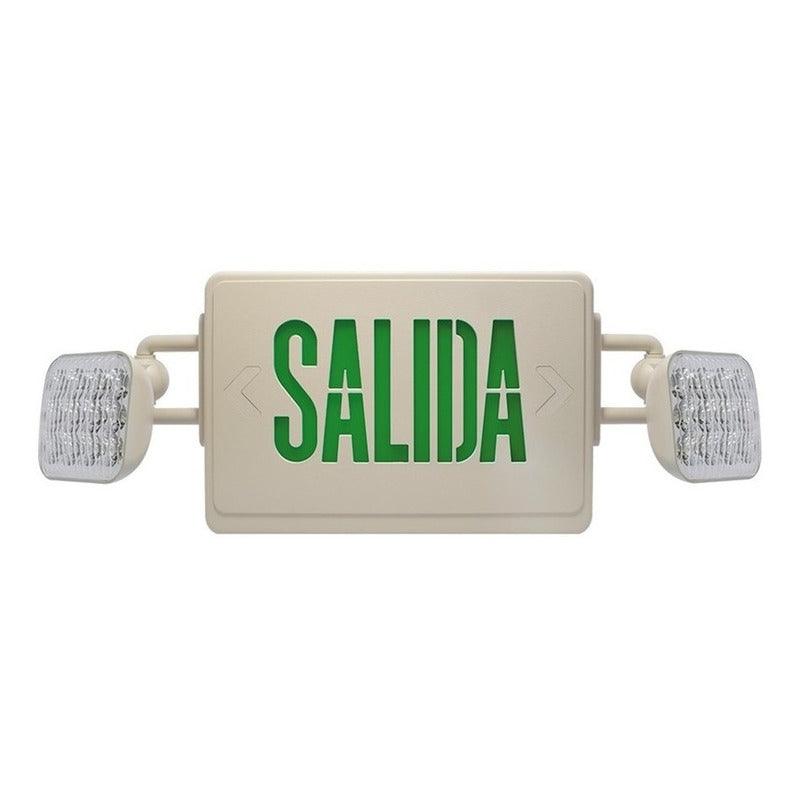 Lámpara LED | 5120 | Salida de Emergencia | Sobreponer Pared | Batería de Larga Vida - LuzDeco