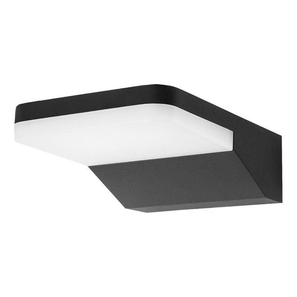  Lámpara Exterior LED Sobreponer Pared Serenate 7.6W Estevez ETX-0254-NEG - Luz Cálida 3000K - Diseño Moderno - LuzDeco